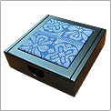 PW001 (V23) - Wooden Songket Memo Box